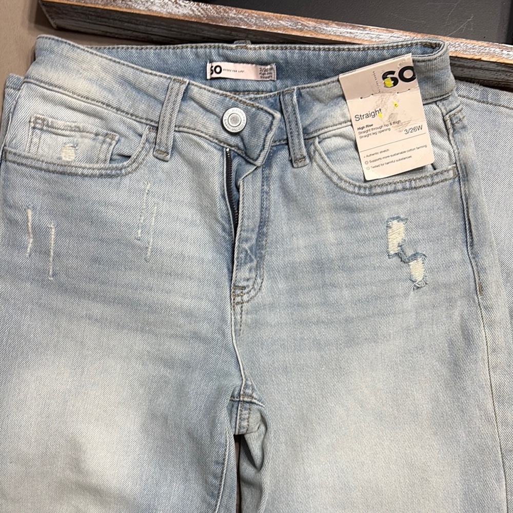 SO High Rise Blue Jeans Classic Comfort